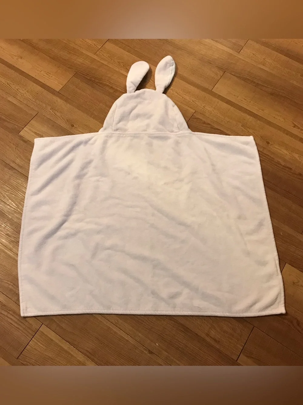 Pottery Barn Kids Pink Bunny Hooded bath towel 100% cotton
